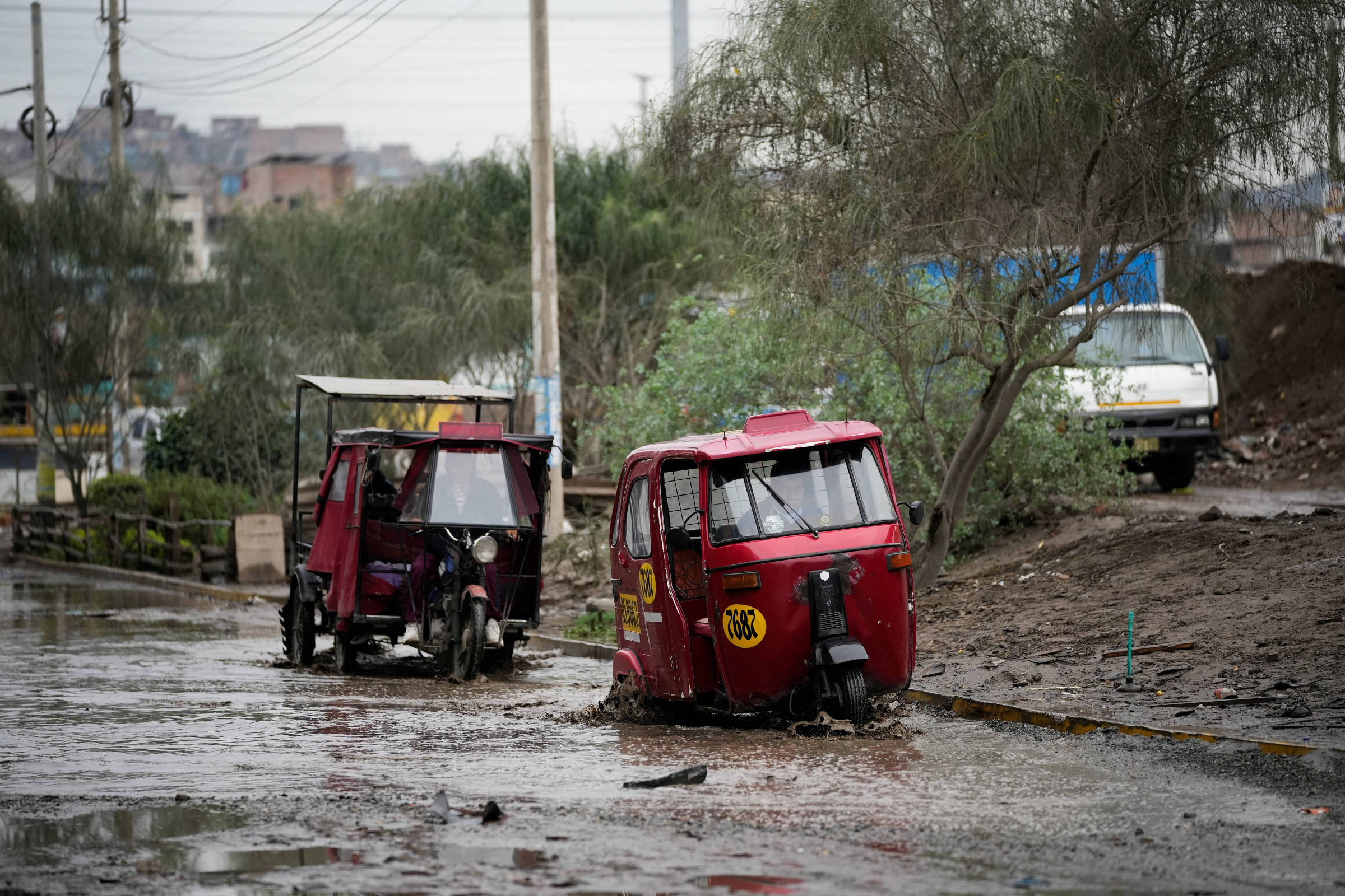 Chuva extrema associada ao El Niño no Peru fecha acesso a Machu Picchu