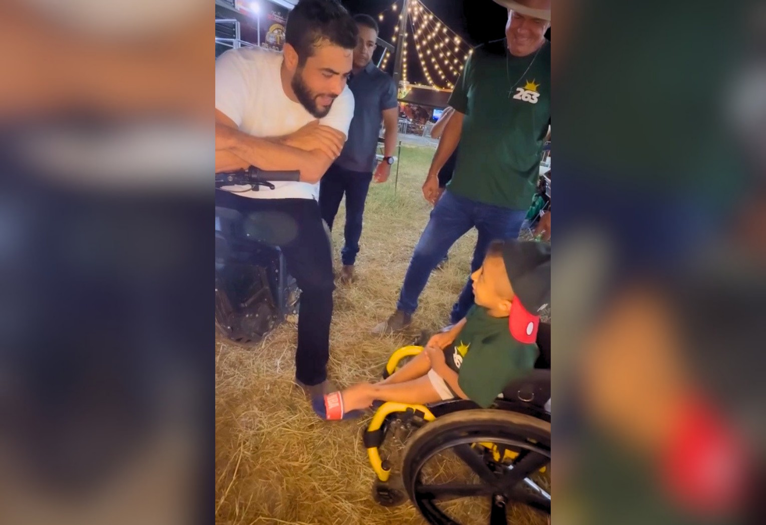 Henrique canta com fã mirim e inspira nas redes sociais: ‘Momento inesquecível’