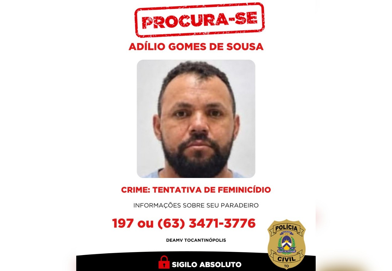 policia-procura-suspeito-de-tentar-matar-mulher-a-facadas-dentro-de-hospital-no-tocantins