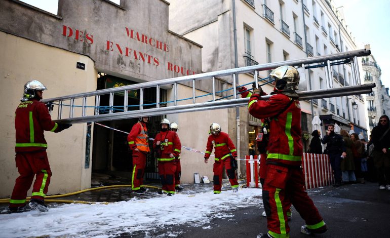 Incêndio destrói mercado de alimentos mais antigo de Paris