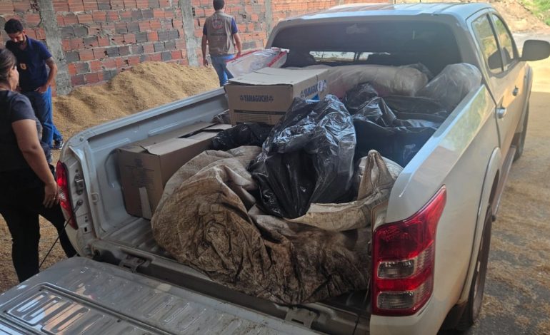 Mais de 100 kg de drogas são incinerados no Tocantins após operação contra o tráfico