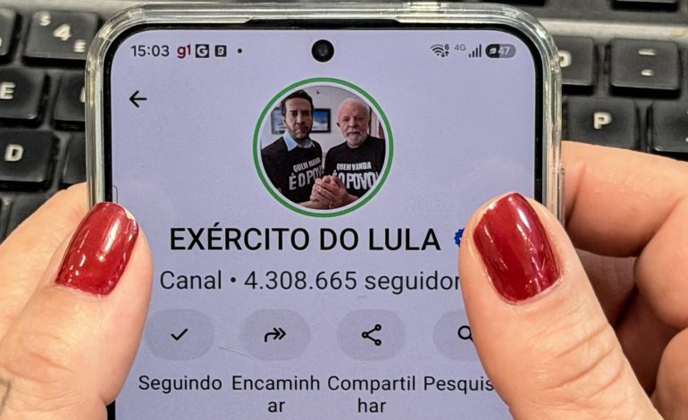 Canal Exército do Lula volta ao ar após registro no TSE