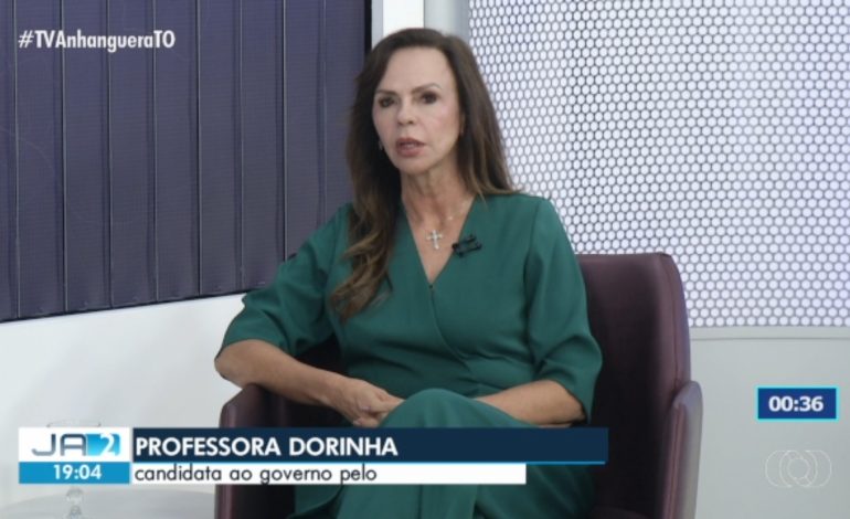 Professora Dorinha (União) participa de entrevista no JA2; veja a íntegra e os temas abordados