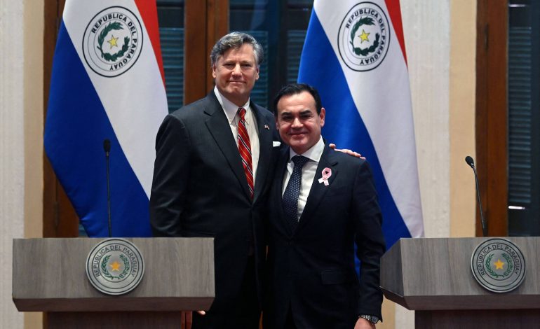 EUA anunciam escritório antidrogas no Paraguai para ampliar operações no Cone Sul