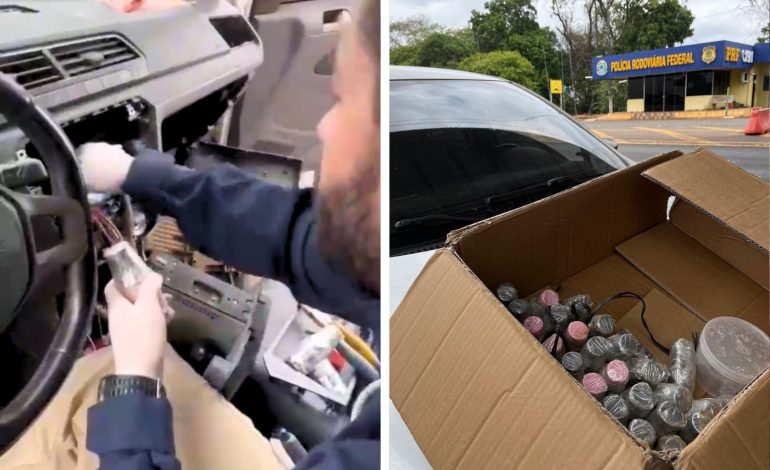 policia-apreende-mais-de-40-kg-de-mercurio-transportados-clandestinamente-em-painel-de-carro